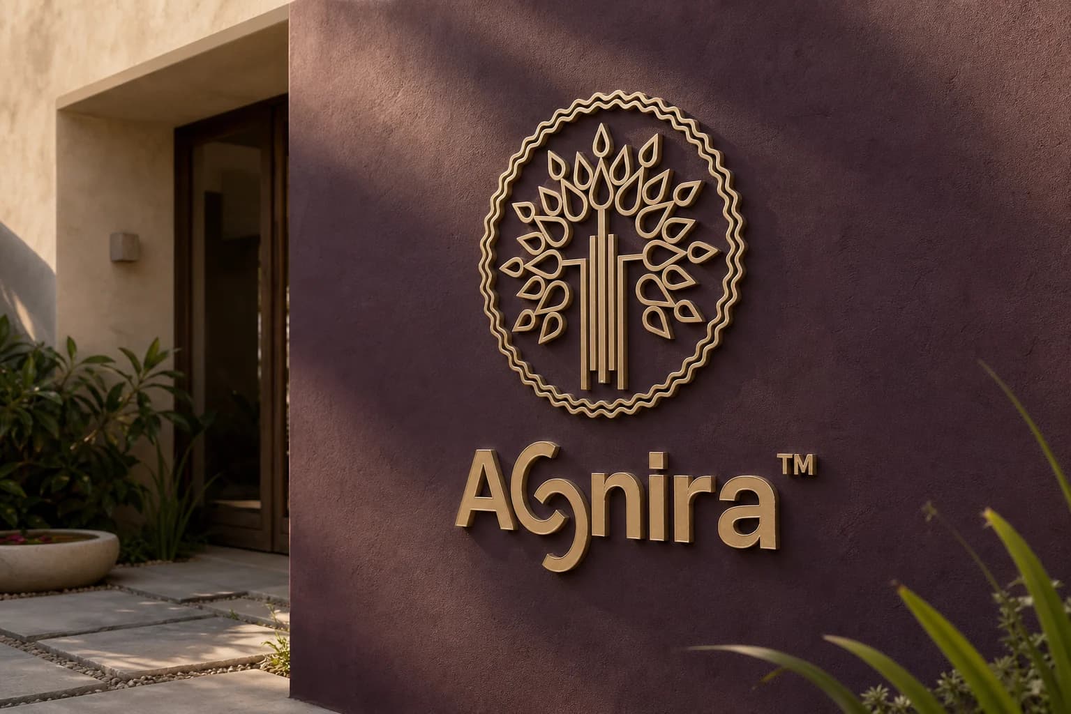 Agnira logo design & brand identity project cover