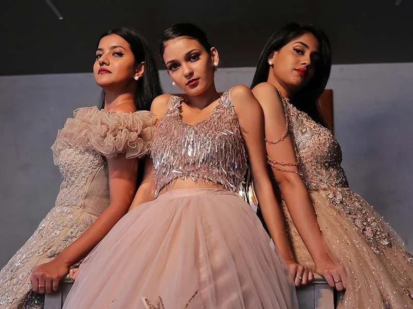 Dazzles Beige collection campaign