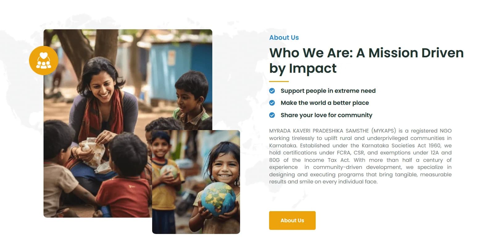 Mykaps responsive website design screen 2