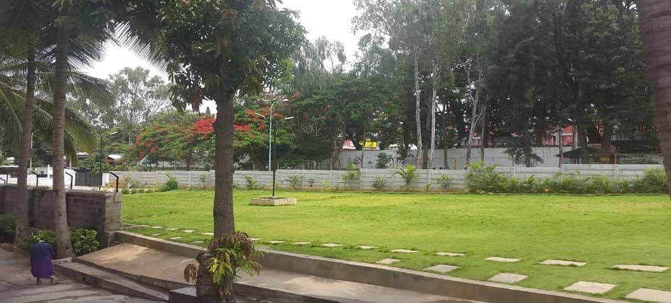 Mysore Mayflower landscaped lawns