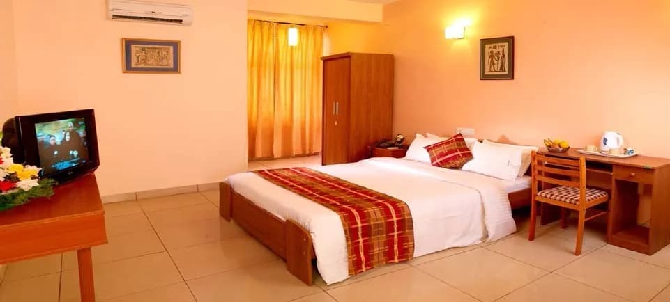 Mysore Mayflower hotel room