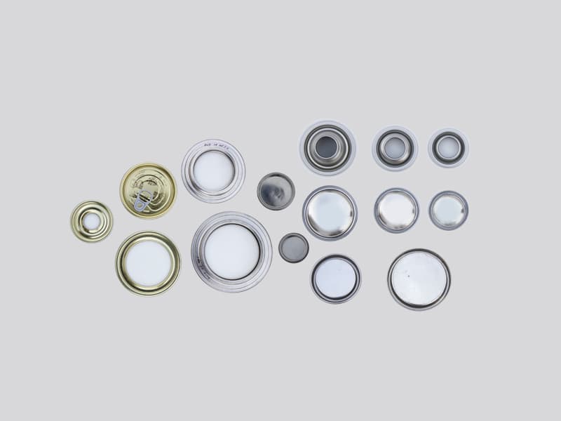 Vaspal metal can components