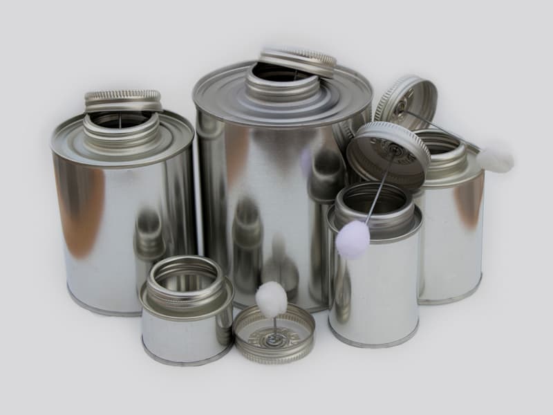 Vaspal cans with monotop closures