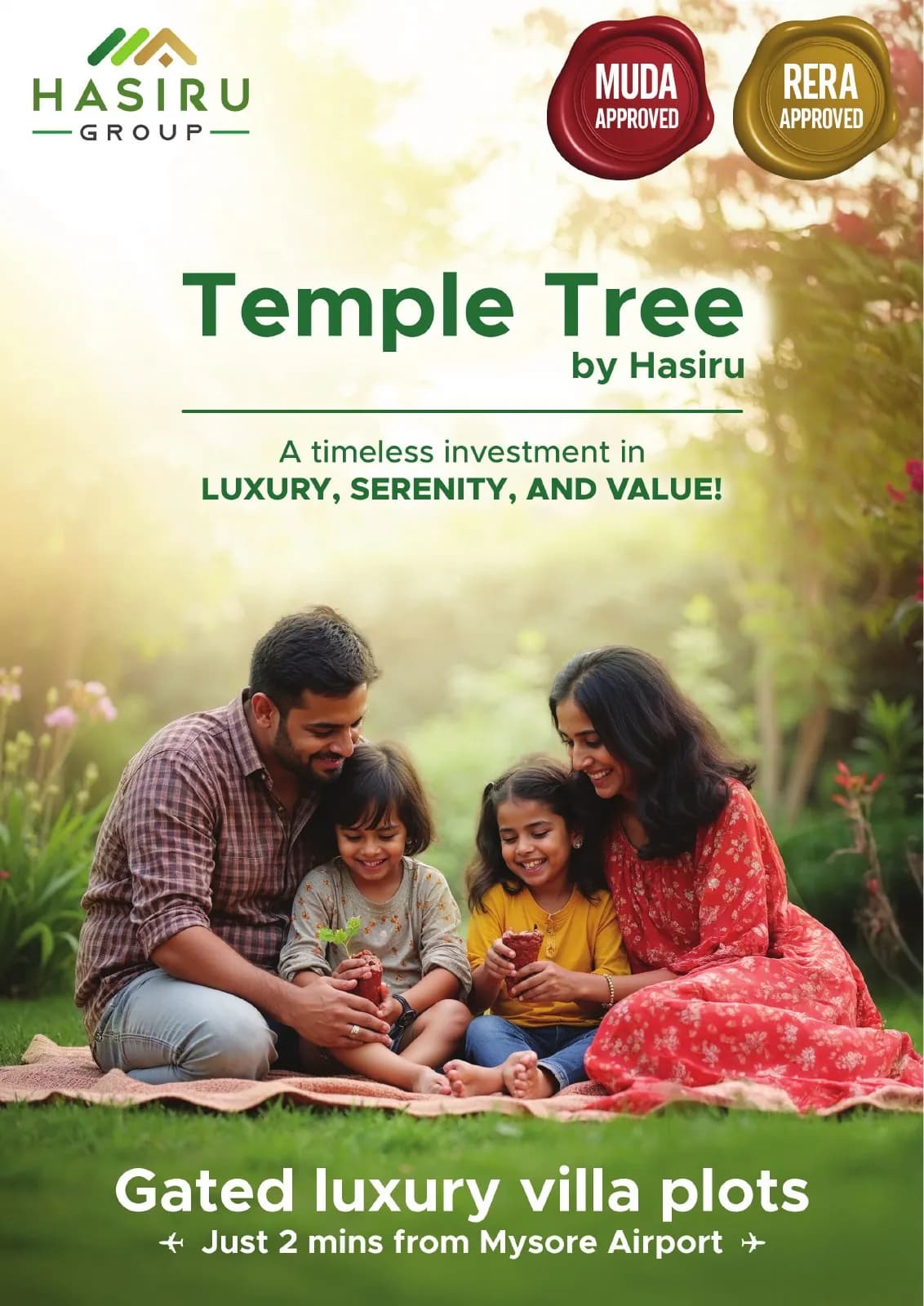 Hasiru Group real-estate brochure design project cover