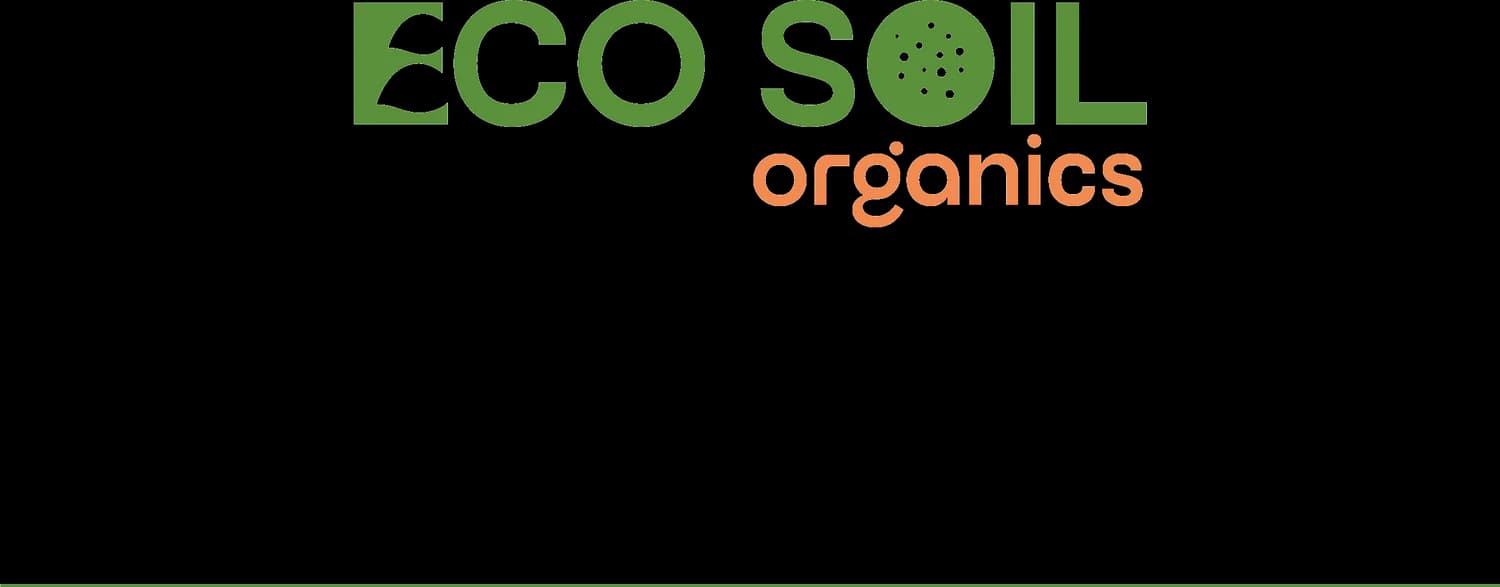 Eco Soil Organics finished logo used as the anchor of the mood book