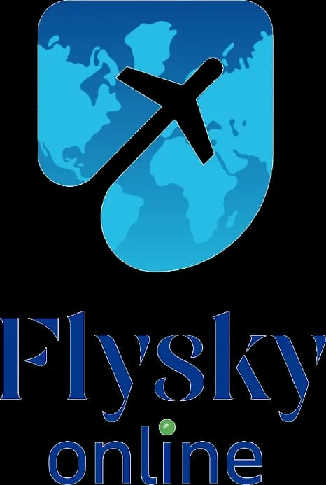 Flysky Online finished logo used as the anchor of the mood book