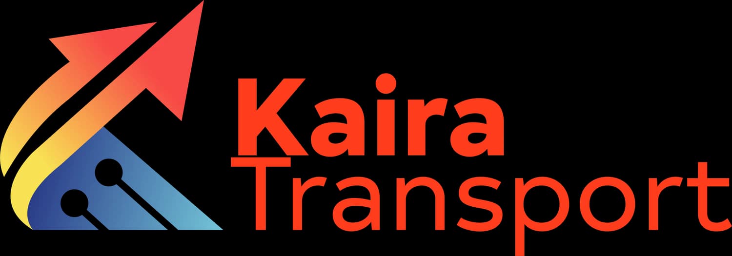 Kaira Transport finished logo used as the anchor of the mood book