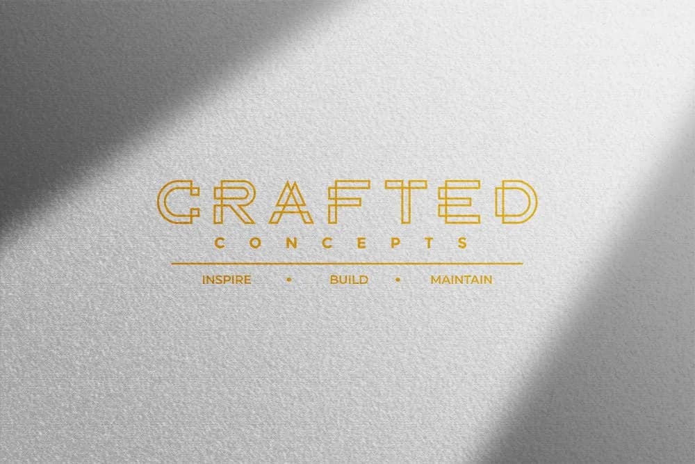 Crafted Concepts website design & development project cover