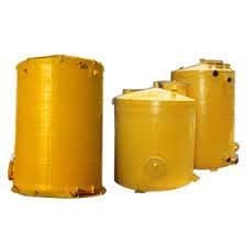 FRP chemical storage tank manufactured by Haggai Fibertech