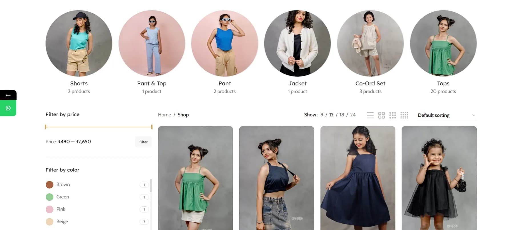 House of Sparra responsive website design screen 1