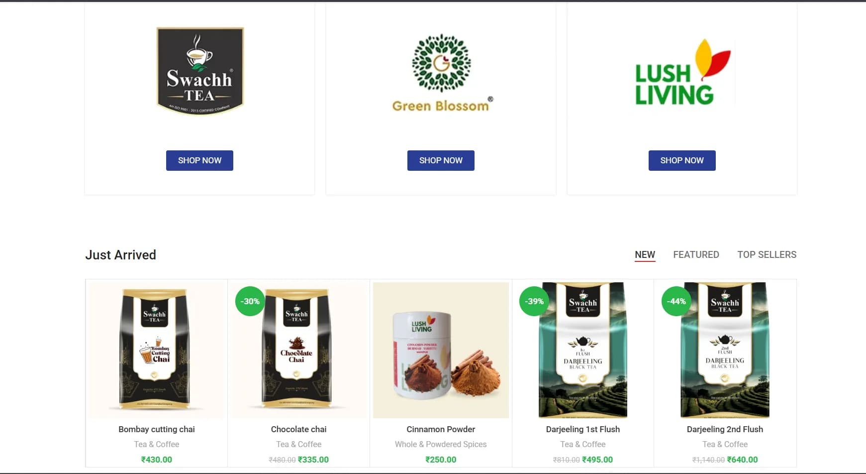 Naati responsive website design screen 1