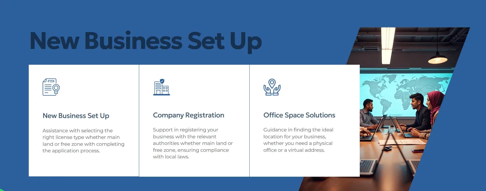 PRO Concepts website homepage design shown in a desktop browser