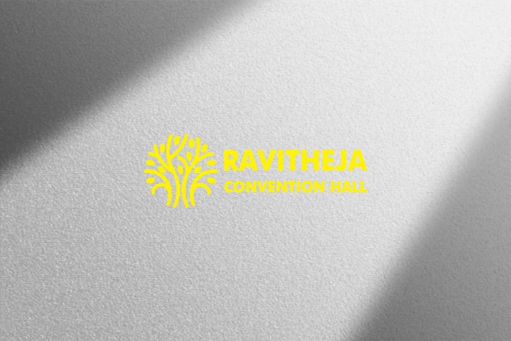 Ravi Theja Convention Hall website design & development project cover
