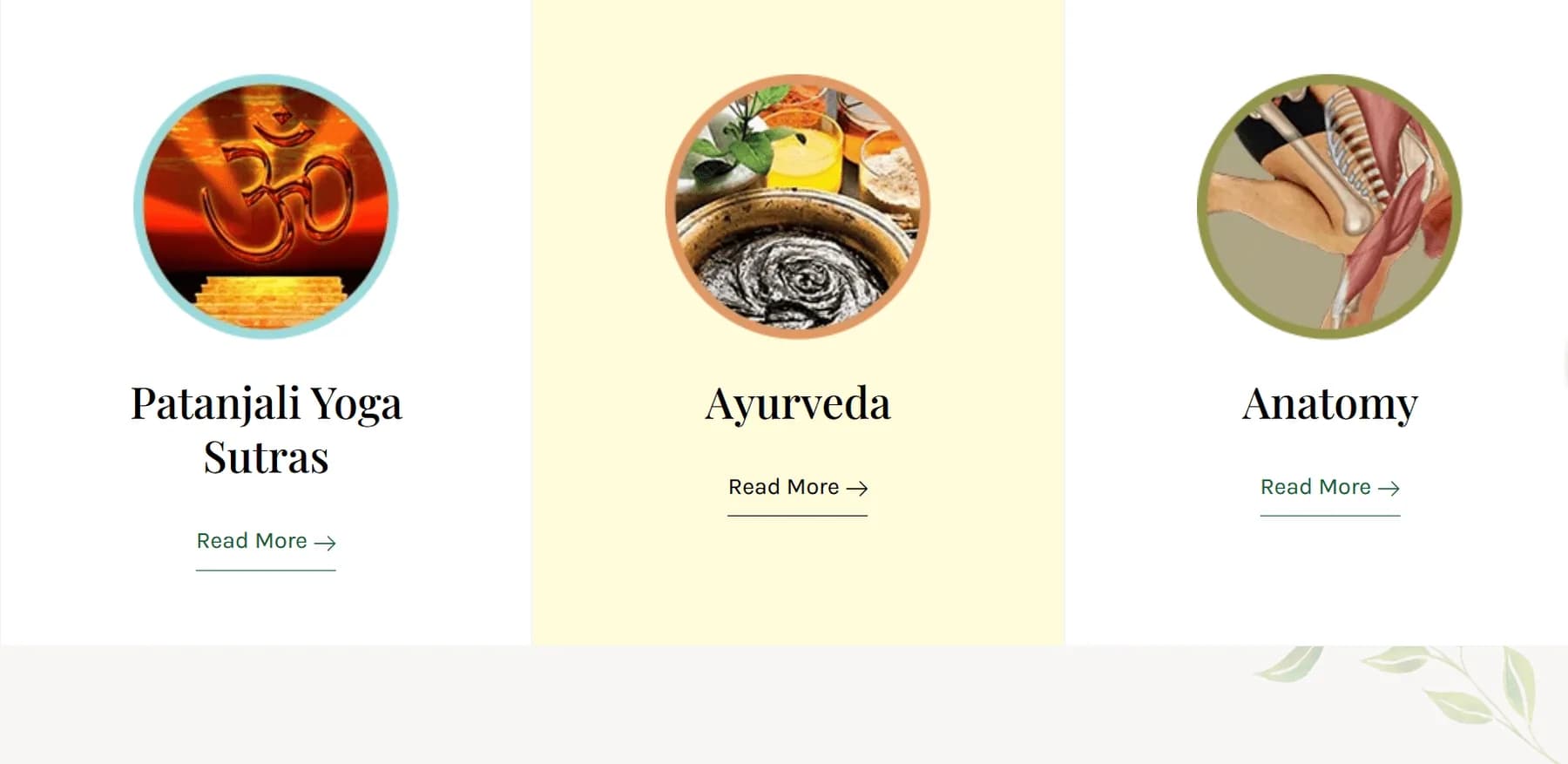 Sachidananda Ashtanga Yoga Shala responsive website design screen 1