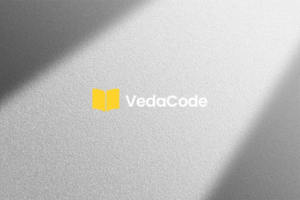 VedaCode Healthcare Solutions website design & development project cover