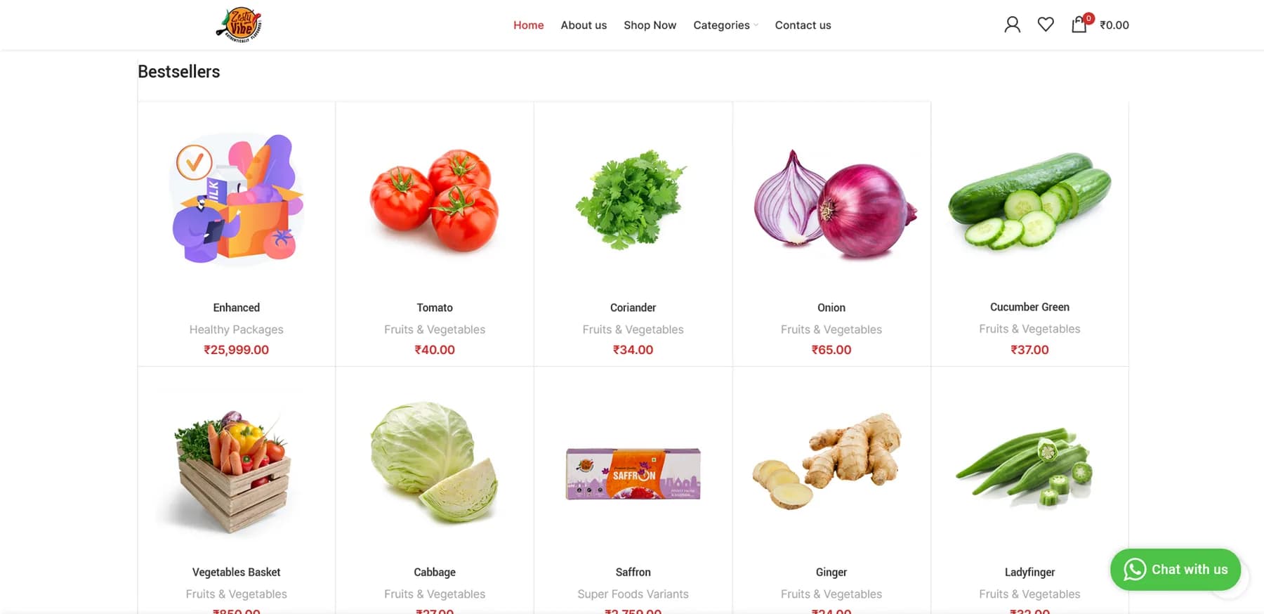 Zesty Vibe responsive website design screen 2